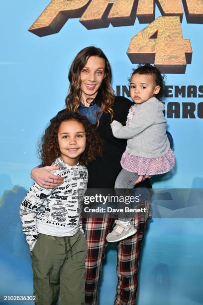 Anna Nightingale and guests attend a Gala Screening of "Kung Fu Panda 4" at Vue Leicester Square on March 24, 2024 in London, England.