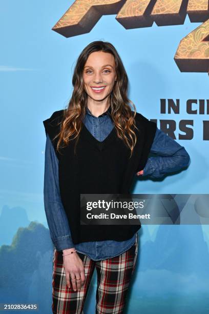 Anna Nightingale attends a Gala Screening of "Kung Fu Panda 4" at Vue Leicester Square on March 24, 2024 in London, England.