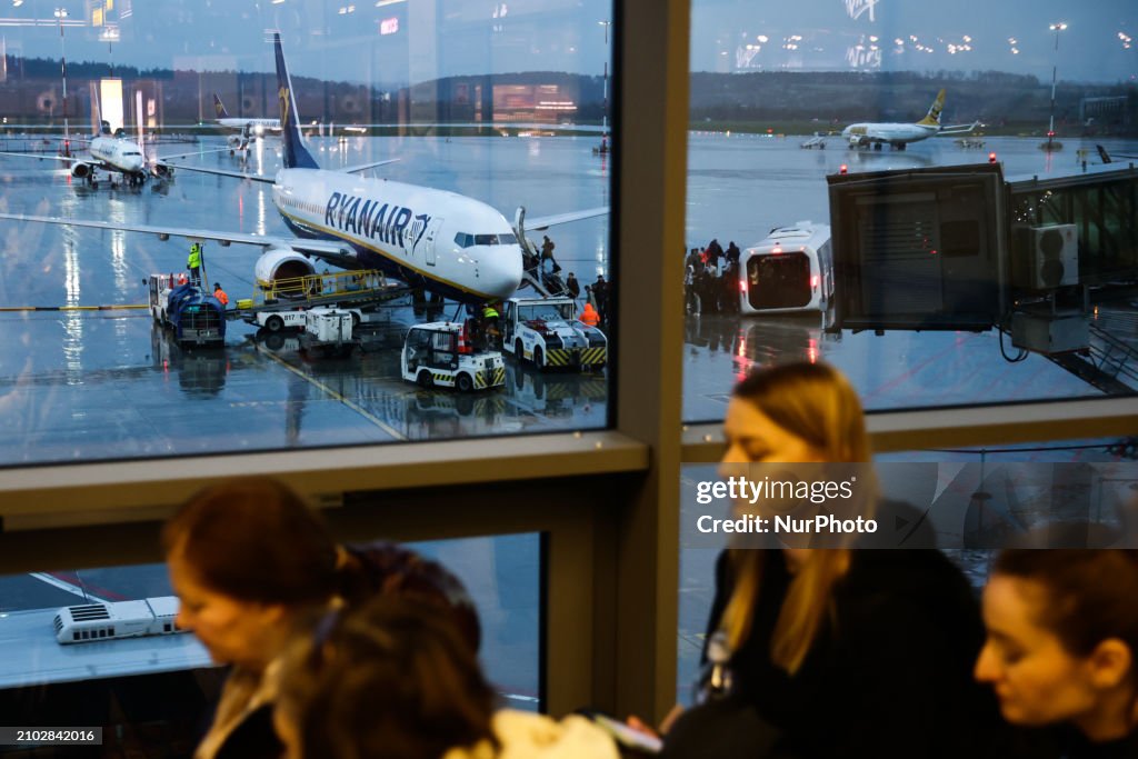 Ryanair At Krakow Airport
