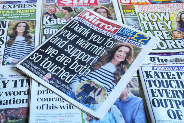 GBR: British Press Reacts To The Princess Of Wales Announcement On Cancer Diagnosis