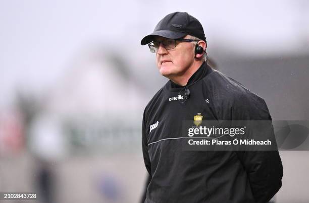 Laois , Ireland - 24 March 2024; Clare manager Brian Lohan during the Allianz Hurling League Division 1 semi-final match between Clare and Tipperary...