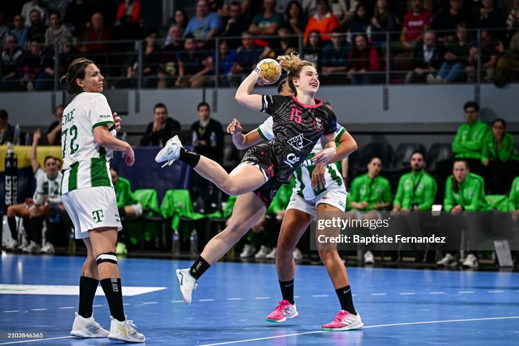 Handball Ril Juliette FAURE of Brest during the Womens EHF Champions League match ...