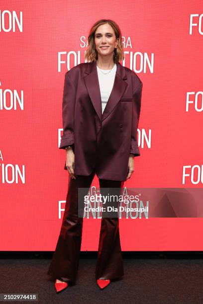 Kristen Wiig attends SAG-AFTRA Foundation Conversations - "Palm Royale" at SAG-AFTRA Foundation Robin Williams Center on March 21, 2024 in New York...