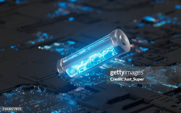 lithium solid state battery for ev electric vehicle, new research and development batteries with solid electrolyte energy storage for automotive car industry, cathode - ström bildbanksfoton och bilder