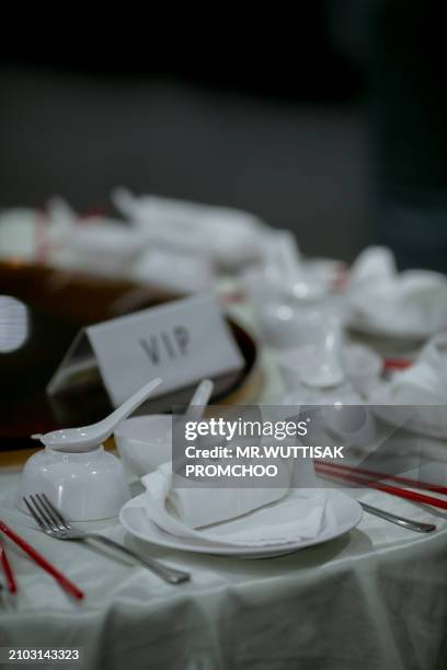 159 Round Banquet Table Stock Photos, High-Res Pictures, and Images ...