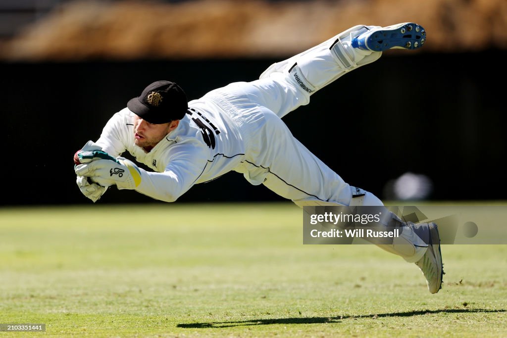 Sheffield Shield Final - Western Australia v Tasmania: Day 2