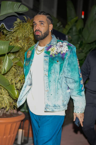 Drake is seen on March 22, 2024 in Miami, Florida.