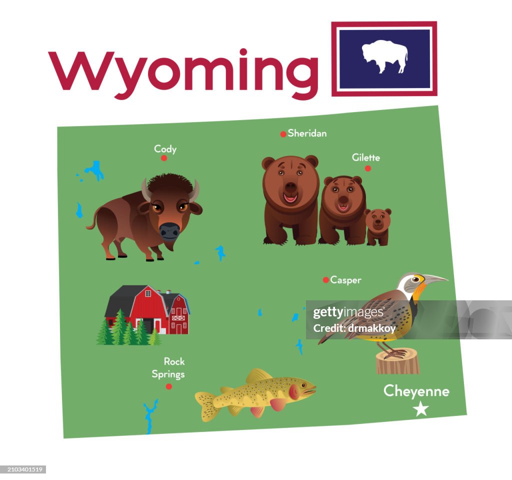 Wyoming Map