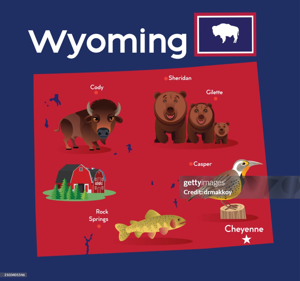 Wyoming Map