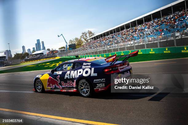 Will Brown driver of the Red Bull Ampol Racing Chevrolet Camaro ZL1 during race 2 of the Melbourne Supersprint, part of the 2024 Supercars...