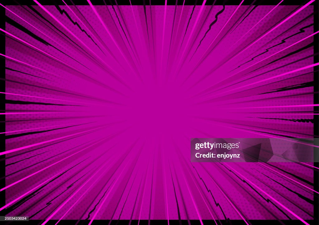 Pink Exploding Star Pink Comic Book Action Explosion Starburst High-Res Vector Graphic ...
