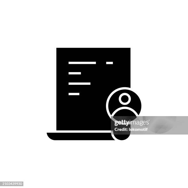 performance review solid icon. this flat icon is suitable for infographics, web designs, mobile apps, ui, ux, and gui design. - employee of the month icon stock illustrations