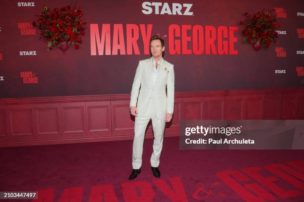 Tony Curran attends the Los Angeles premiere of STARZ's "Mary & George" on March 21, 2024 in Los Angeles, California.