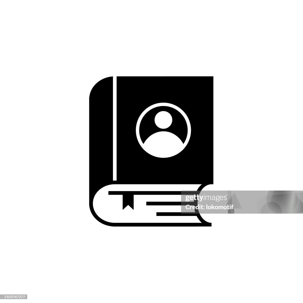 Diary Solid Icon. This Flat Icon is suitable for infographics, web designs, mobile apps, UI, UX, and GUI design.