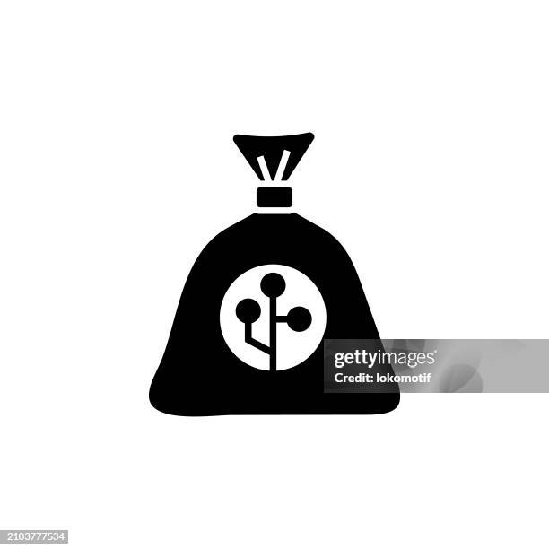 digital assets solid icon. this flat icon is suitable for infographics, web designs, mobile apps, ui, ux, and gui design. - digital currency stock illustrations