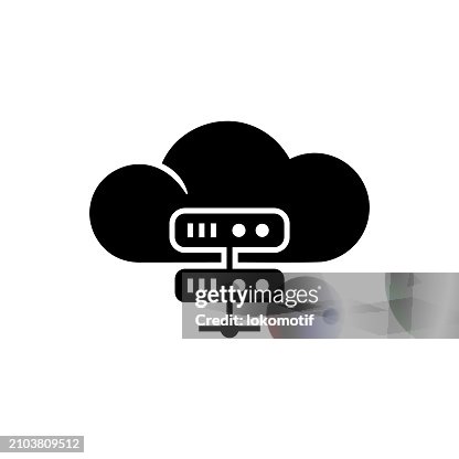 Cloud Server Solid Icon. This Flat Icon is suitable for infographics, web designs, mobile apps, UI, UX, and GUI design. Cloud Server Solid Icon. This Flat Icon is suitable for infographics, web designs, mobile apps, UI, UX, and GUI design.