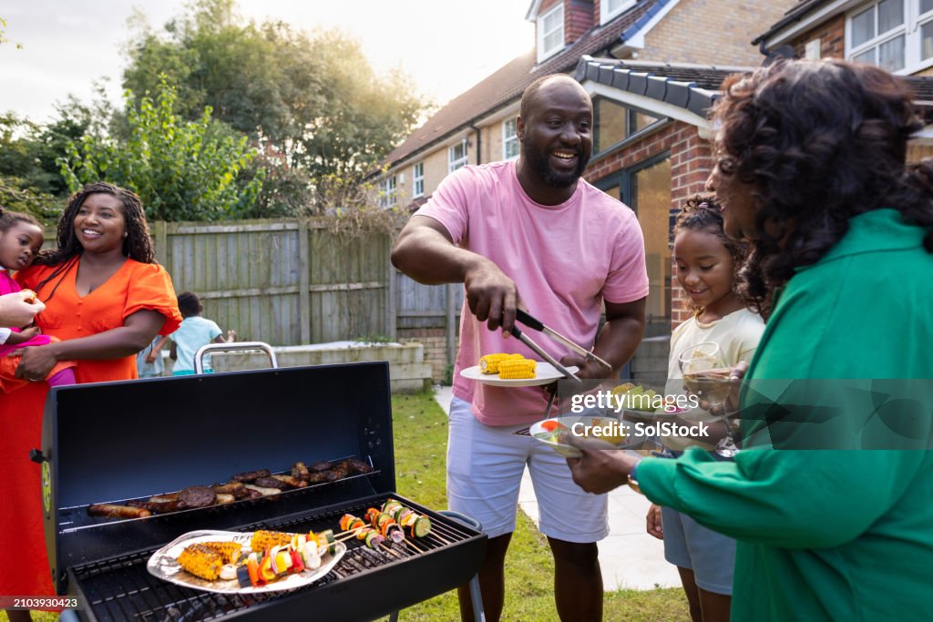 BBQ in The Sun with Family and Friends