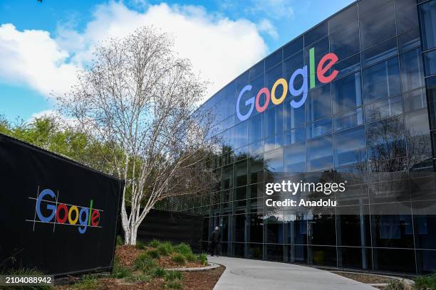 View of Google Headquarters in Mountain View, California, United States on March 23, 2024.