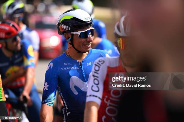 Nairo Quintana of Colombia and Movistar Team prior to the 103rd Volta Ciclista a Catalunya 2024 - Stage 5 a 167.3km stage from Altafulla to...