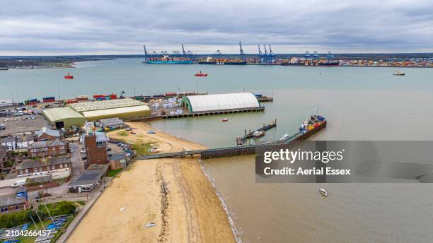 harwich, essex. - felixstowe stock pictures, royalty-free photos & images