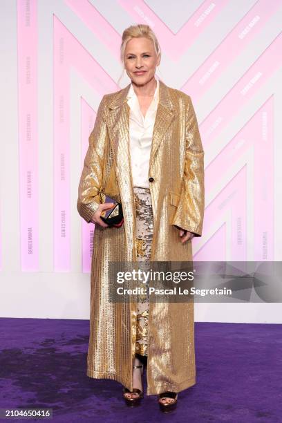Patricia Arquette attends Day Eight of the Series Mania Festival on March 22, 2024 in Lille, France.