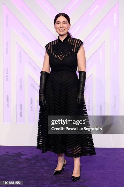 Rebecca Zlotowski attends Day Eight of the Series Mania Festival on March 22, 2024 in Lille, France.