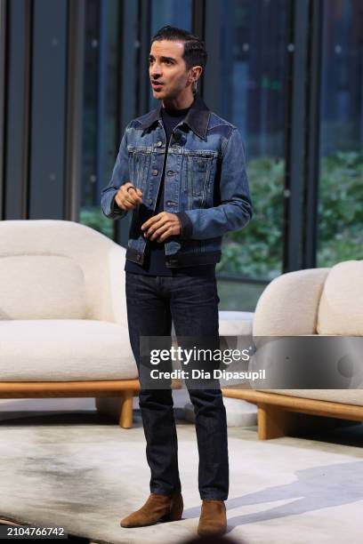 Imran Amed, Founder and CEO, The Business of Fashion, speaks on stage at The BoF Professional Summit at The Times Center on March 22, 2024 in New...