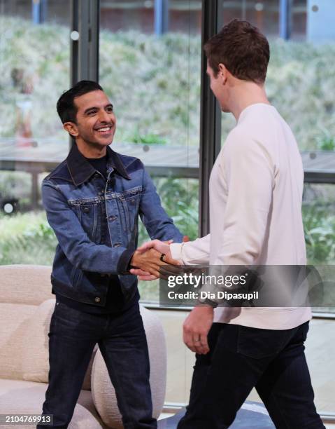 Imran Amed, Founder and CEO, The Business of Fashion, and Evan Smith, CEO and Co-founder of Altana, appear on stage at The BoF Professional Summit at...