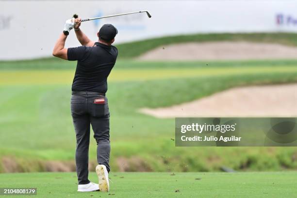 Scott Stallings of the United States on the 12th hole during the second round of the Valspar Championship at Copperhead Course at Innisbrook Resort...