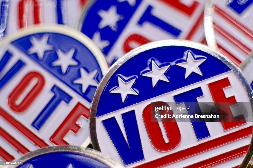 “Vote” Buttons Close-up