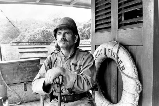 Actor Ian Holm, 'Greystoke: The Legend of Tarzan, Lord of the Apes', London, UK, 1983. {Photo by Murray Close/Getty Images}