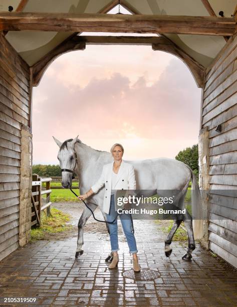 Zara Tindall is photographed for Women's Weekly magazine on September 6, 2023 in Gloucester, England.