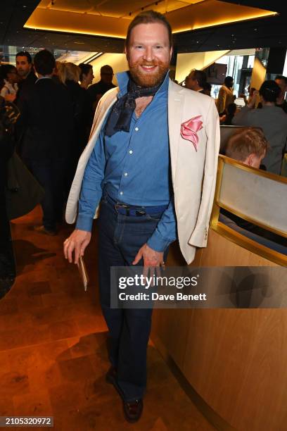 Henry Conway attends the 33rd annual Critics' Circle Theatre Awards at @sohoplace on March 25, 2024 in London, England.