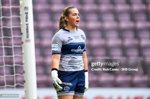 Partick Thistle's Ava Easdon in action during the Sky Sports Cup Final match between Partick Thistle and Rangers at Tynecastle Park, on March 24 in...