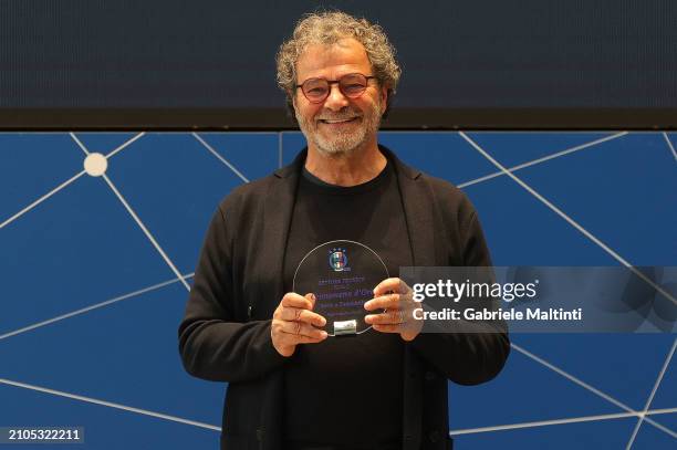 Stefano D'Ottavio during "Cronometro d'Oro" Awards at Centro Tecnico Federale di Coverciano on March 25, 2024 in Florence, Italy.