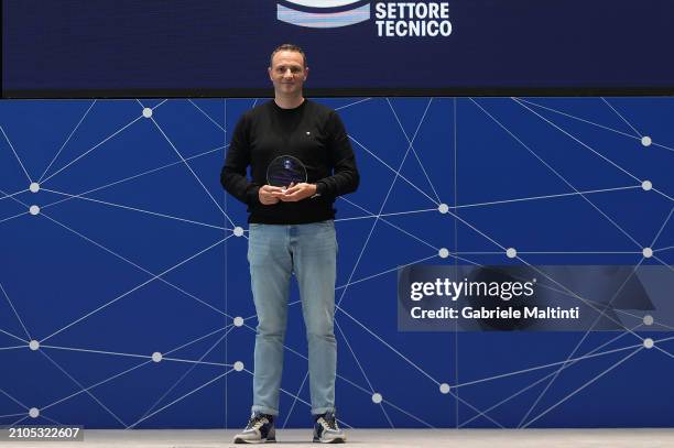 Antonio Del Fosco during "Cronometro d'Oro" Awards at Centro Tecnico Federale di Coverciano on March 25, 2024 in Florence, Italy.