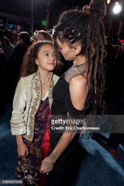 Lola Iolani Momoa, Lisa Bonet seen at Warner Bros. Pictures World Premiere of AQUAMAN at the TCL Chinese Theatre, Los Angeles, CA, USA - 12 December...