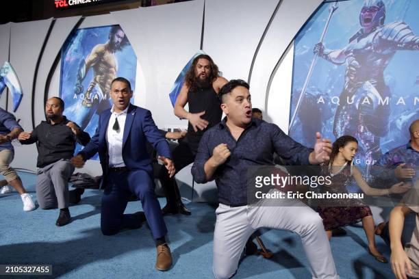 Jason Momoa, Lola Iolani Momoa seen at Warner Bros. Pictures World Premiere of AQUAMAN at the TCL Chinese Theatre, Los Angeles, CA, USA - 12 December...