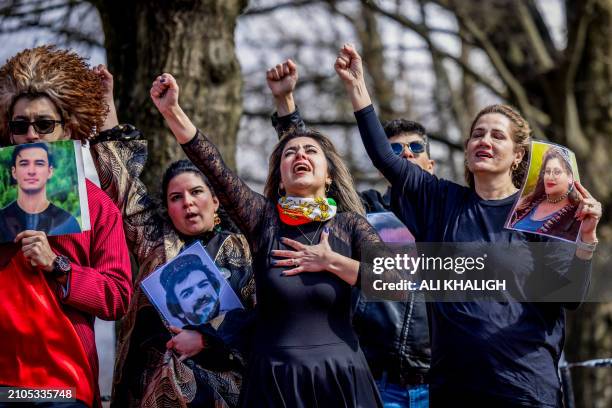 People gathered to celebrate the annual Nowruz in Vienna City, Virginia on March 10, 2024. Near 300 million people celebrate the Nowruz New Year...