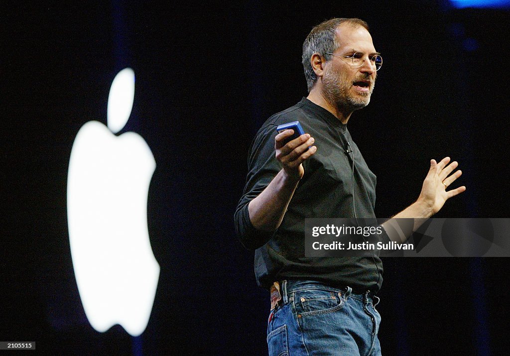 Apple CEO Steve Jobs delivers the keynote address at the Worldwide ...