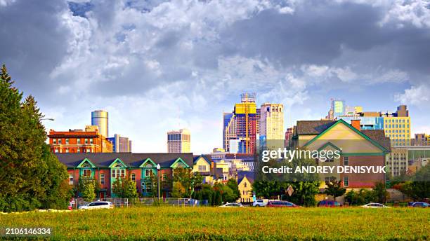 detroit. residential house - detroit michigan stock pictures, royalty-free photos & images