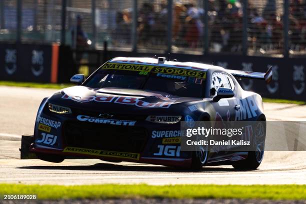 Broc Feeney driver of the Red Bull Ampol Racing Chevrolet Camaro ZL1 during race 3 of the Melbourne Supersprint, part of the 2024 Supercars...