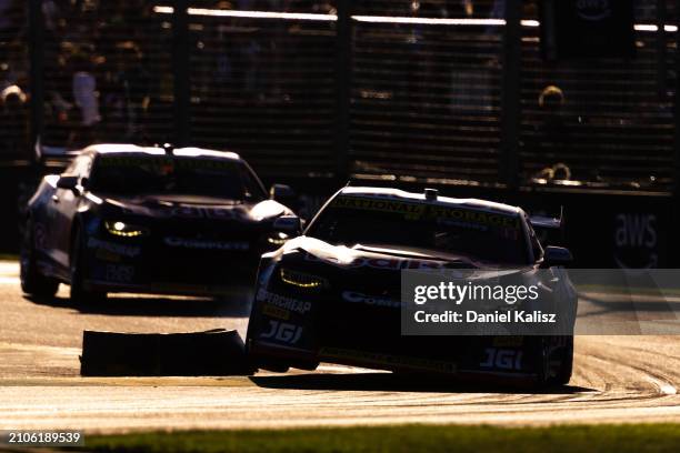 Broc Feeney driver of the Red Bull Ampol Racing Chevrolet Camaro ZL1 during race 3 of the Melbourne Supersprint, part of the 2024 Supercars...