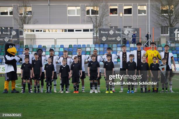 Team of Germany U16 during the Germany U16 v Italy U16 - International Friendly match on March 22, 2024 in Pirmasens, Germany.