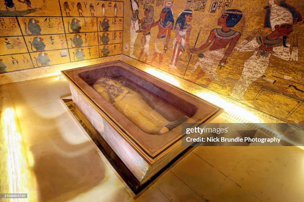 Tomb of Tutankhamun, Luxor, Egypt.