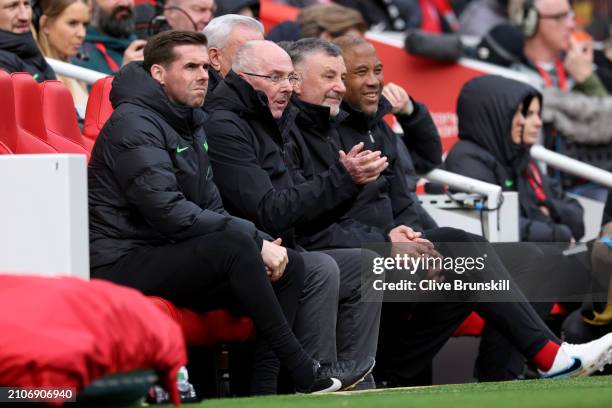 Sven-Goran Eriksson, Manager of Liverpool Legends, looks on during the LFC Foundation charity match between Liverpool FC Legends and AFC Ajax Legends...