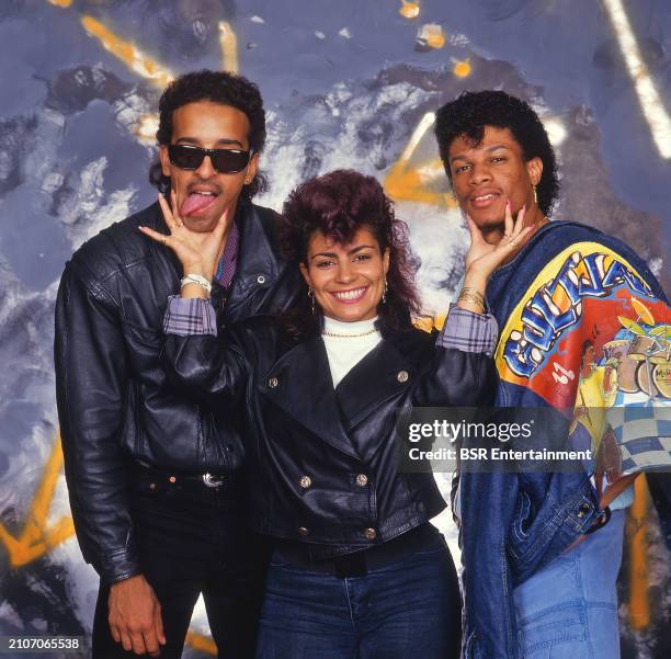 American singer Lisa Lisa and her band Cult Jam