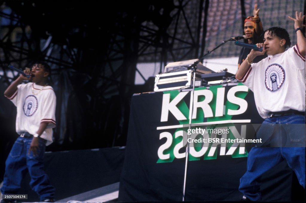 Mac Daddy Rapper American rap duo Kris Kross , live on stage at Ahoy Rotterdam News ...