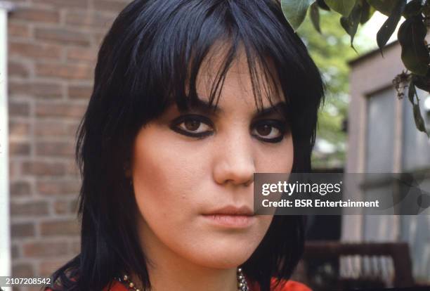 American rock singer-songwriter and actress Joan Jett