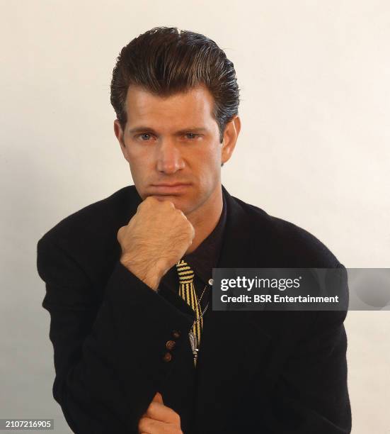 American rock musician and actor Chris Isaak